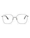 Mcq By Alexander Mcqueen Square-frame Metal Optical Frames In Multi