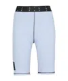 Mcq By Alexander Mcqueen Mcq Cyclist Shorts In Blue