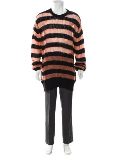 Pre-owned Mcq By Alexander Mcqueen Striped Crew Neck Pullover In Multi