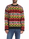Mcq By Alexander Mcqueen Tape Crew-neck Pullover In Multicolor