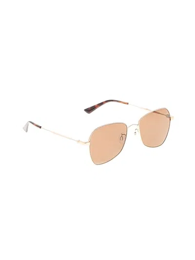 Pre-owned Mcq By Alexander Mcqueen Sunglasses In Gold