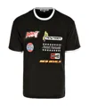 Mcq By Alexander Mcqueen T-shirt With Round Neck And Short Sleeves In Black