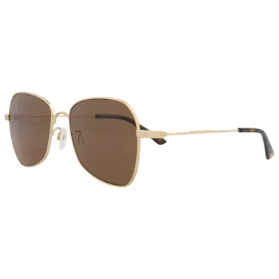 Mcq By Alexander Mcqueen Unisex Sunglasses In Brown