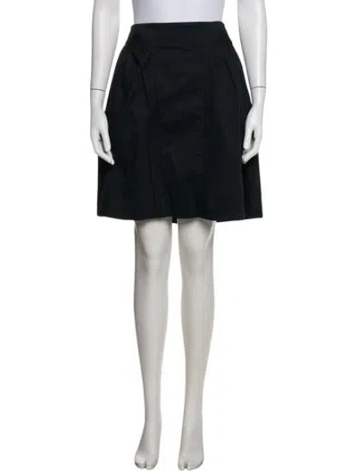 Pre-owned Mcq By Alexander Mcqueen Vintage Mini Skirt In Black