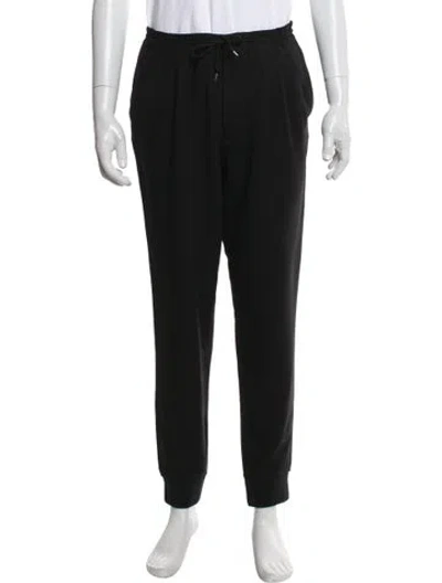 Pre-owned Mcq By Alexander Mcqueen Virgin Wool Lounge Bottoms In Black