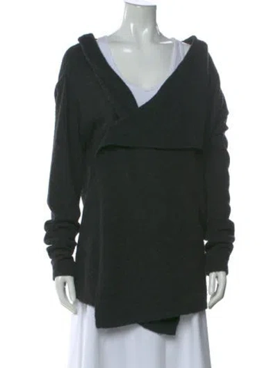 Pre-owned Mcq By Alexander Mcqueen Virgin Wool V-neck Sweater In Green