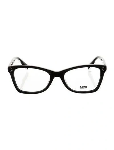 Pre-owned Mcq By Alexander Mcqueen Wayfarer Eyeglasses In Multi