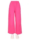 Mcq By Alexander Mcqueen Mcq Wide Leg Jogging Pants In Fuchsia