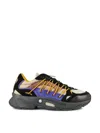 Mcq By Alexander Mcqueen Mcq Alexander Mcqueen Man Sneakers Black Size 9 Leather, Textile Fibers In Multiple Colors