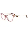 Mcq By Alexander Mcqueen Women's Mq0356o 46mm Optical Frames In Brown