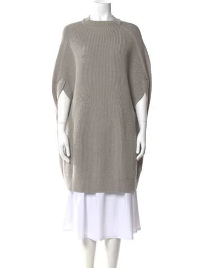 Pre-owned Mcq By Alexander Mcqueen Wool Bateau Neckline Sweater In Gray