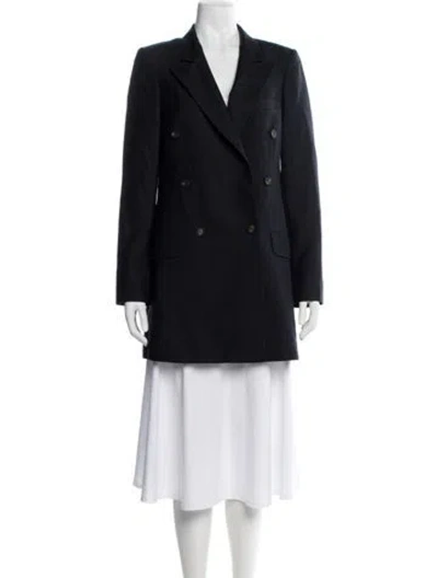 Pre-owned Mcq By Alexander Mcqueen Wool Blazer In Blue