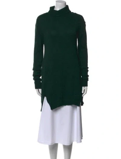 Pre-owned Mcq By Alexander Mcqueen Wool Turtleneck Sweater In Green