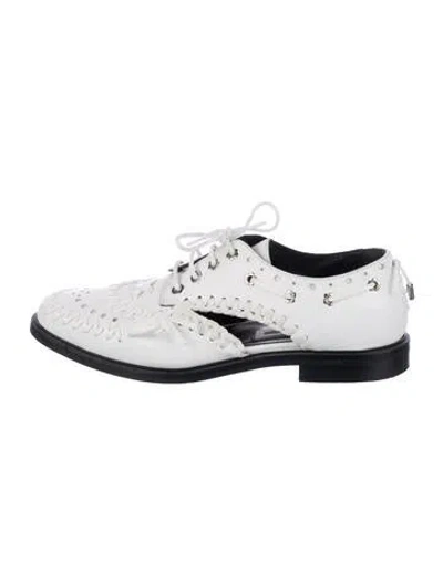 Pre-owned Mcq Swallow Leather In White