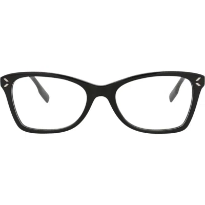 Alexander Mcqueen Mcqueen 48mm Square Optical Glasses In Black
