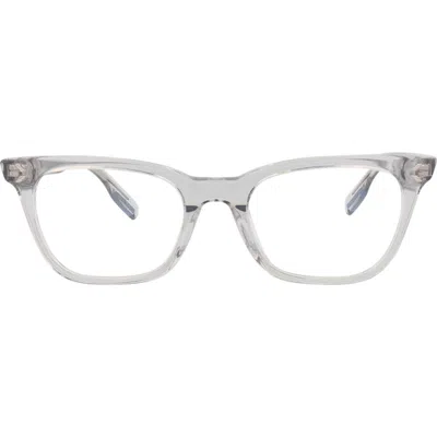 Alexander Mcqueen Mcqueen 50mm Cat Eye Optical Frames In Grey Grey Transparent