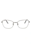Alexander Mcqueen Mcqueen 50mm Cat Eye Optical Glasses In Neutral