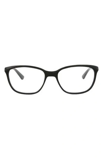 Alexander Mcqueen Mcqueen 51mm Core Square Optical Glasses In Black
