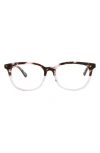Alexander Mcqueen Mcqueen 51mm Core Square Optical Glasses In Neutral