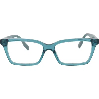 Alexander Mcqueen Mcqueen 51mm Rectangular Optical Glasses In Green