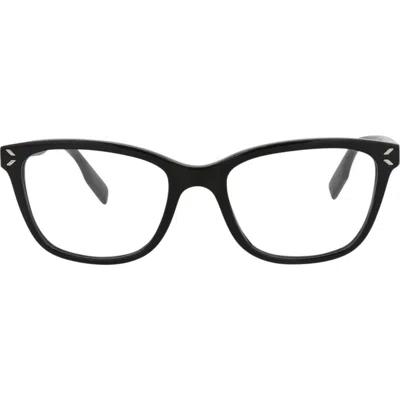 Alexander Mcqueen Mcqueen 51mm Square Optical Glasses In Black