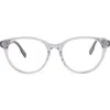 Alexander Mcqueen Mcqueen 52mm Round Optical Glasses In Gray