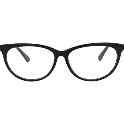 Mcqueen 53mm Cat Eye Optical Glasses In Black