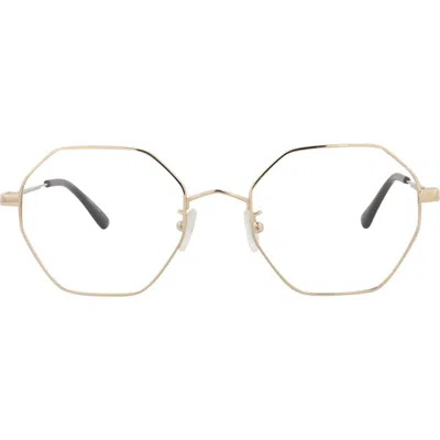 Alexander McQueen Bicolor Metal Glasses (Frames)