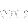Alexander Mcqueen Mcqueen 55mm Cat Eye Optical Glasses In Neutral