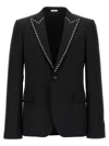 Alexander Mcqueen Wool Studded Blazer
