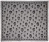 Alexander Mcqueen Houndstooth Skull Scarf In 1078