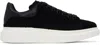 Alexander Mcqueen Oversized Leather Sneakers In 1000