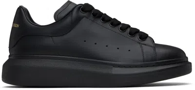 ALEXANDER MCQUEEN BLACK OVERSIZED SNEAKERS