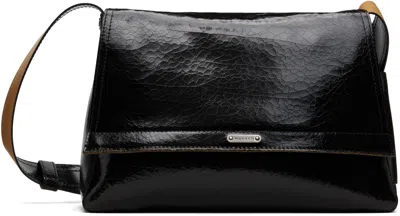 Alexander Mcqueen Black Slouch Bag In 9769