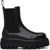 Alexander Mcqueen Leather Boots In 1000