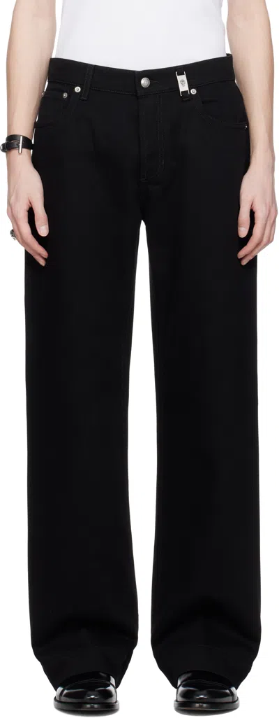 Alexander Mcqueen Mcqueen 'skull' Jeans In Black