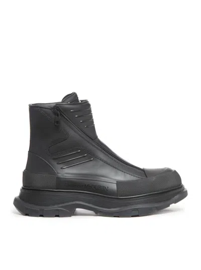 Mcqueen Boots Shoes In Black