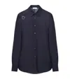 Alexander Mcqueen Alexander Mc Queen Harness Shirt With T Buckle In Black