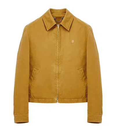 ALEXANDER MCQUEEN COTTON BLOUSON JACKET