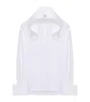 Alexander Mcqueen Draped Collar Shirt In White