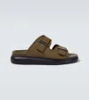 Alexander Mcqueen Mcqueen Oversized Hybrid Slide Sandal In Black