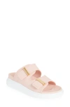 Alexander Mcqueen Mcqueen Hybrid Slide Sandal In Petal/new Ivory/gold