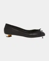 Alexander Mcqueen Armadillo Ballet In Black / Silver / Gold
