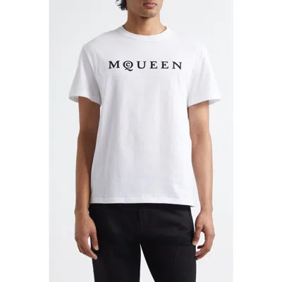 ALEXANDER MCQUEEN MCQUEEN LOGO GRAPHIC T-SHIRT