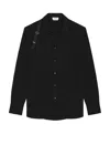 Alexander Mcqueen Shirt Mcqueen Men Color Black In Black