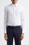 Alexander Mcqueen Alexander Mc Queen Harness Shirt In Opticalwhite