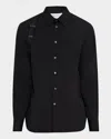 Alexander Mcqueen Cotton Harness Shirt In Black