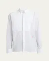 Alexander Mcqueen Tuxedo Shirt In White