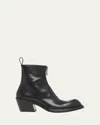 Alexander Mcqueen Mcqueen Sparrow Cuban Heel Boot In Black