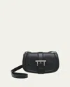 Alexander Mcqueen Alexander Mc Queen Satchel Black Leather Shoulder Bag In Black Silver
